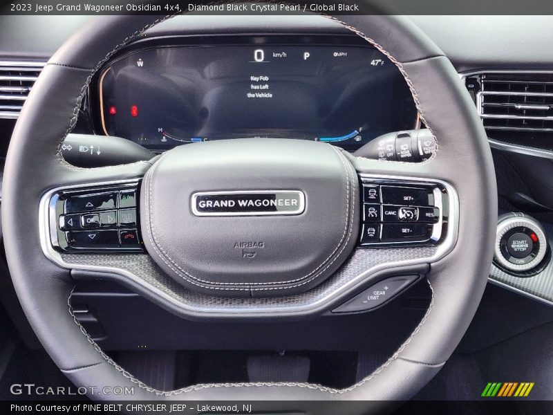  2023 Grand Wagoneer Obsidian 4x4 Steering Wheel