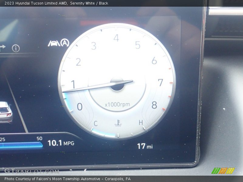 Serenity White / Black 2023 Hyundai Tucson Limited AWD