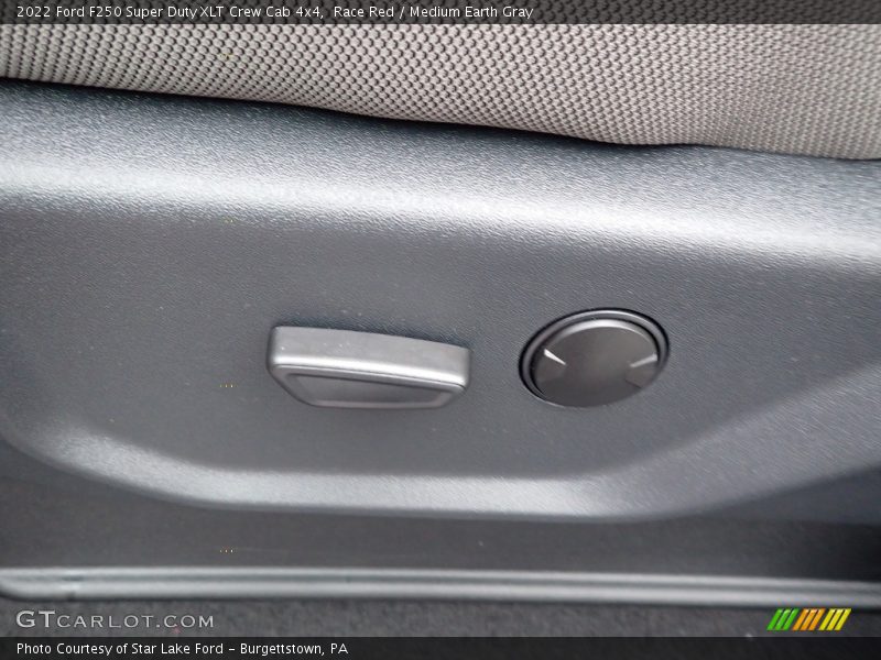 Race Red / Medium Earth Gray 2022 Ford F250 Super Duty XLT Crew Cab 4x4