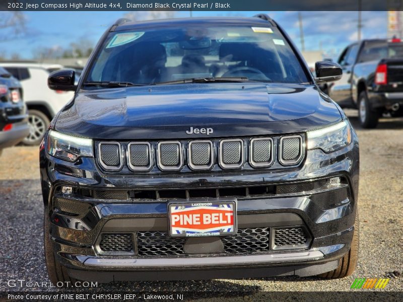 Diamond Black Crystal Pearl / Black 2022 Jeep Compass High Altitude 4x4