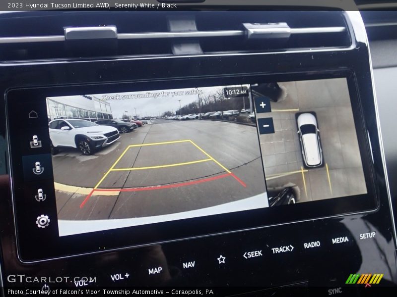 Serenity White / Black 2023 Hyundai Tucson Limited AWD