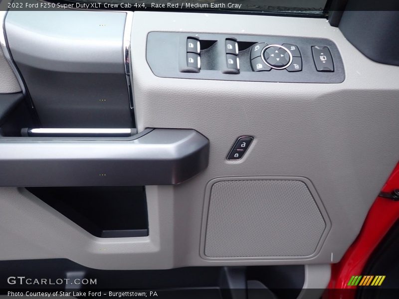 Race Red / Medium Earth Gray 2022 Ford F250 Super Duty XLT Crew Cab 4x4