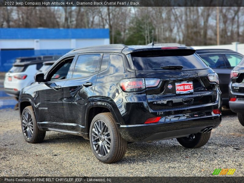 Diamond Black Crystal Pearl / Black 2022 Jeep Compass High Altitude 4x4