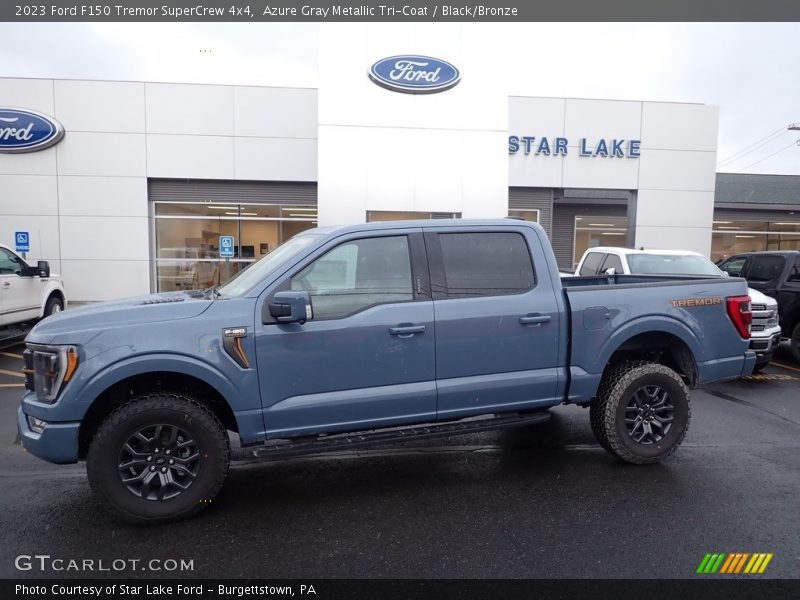  2023 F150 Tremor SuperCrew 4x4 Azure Gray Metallic Tri-Coat