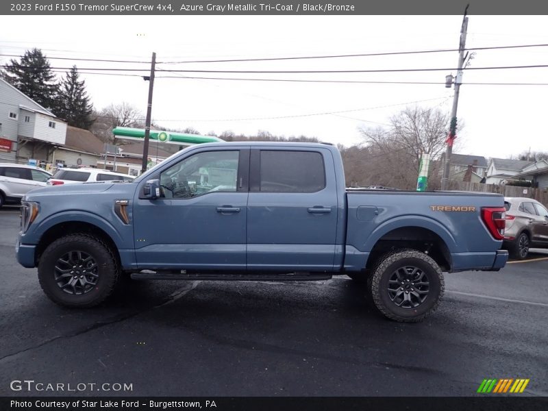  2023 F150 Tremor SuperCrew 4x4 Azure Gray Metallic Tri-Coat