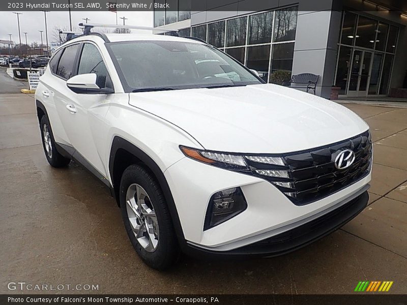 Front 3/4 View of 2023 Tucson SEL AWD