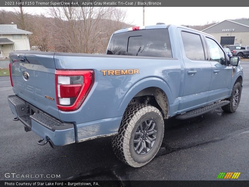  2023 F150 Tremor SuperCrew 4x4 Azure Gray Metallic Tri-Coat