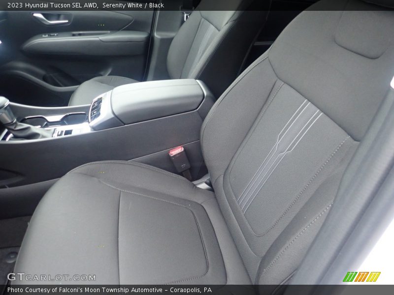 Front Seat of 2023 Tucson SEL AWD