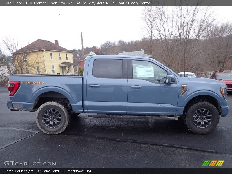  2023 F150 Tremor SuperCrew 4x4 Azure Gray Metallic Tri-Coat