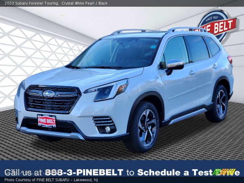 Crystal White Pearl / Black 2023 Subaru Forester Touring