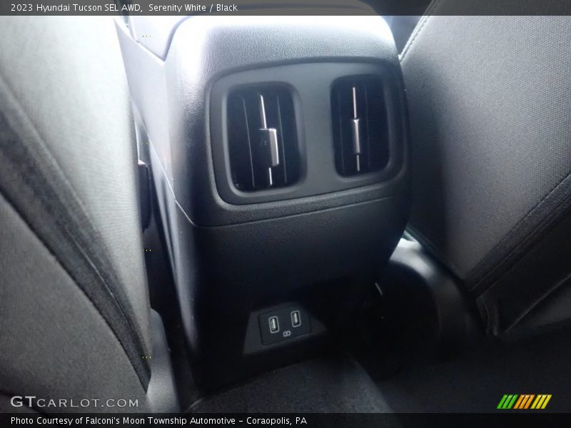 Serenity White / Black 2023 Hyundai Tucson SEL AWD