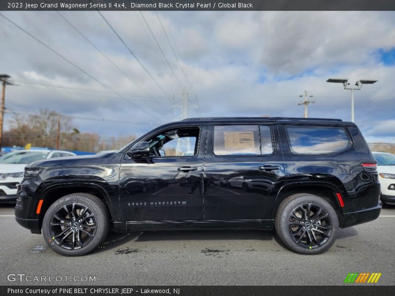  2023 Grand Wagoneer Series II 4x4 Diamond Black Crystal Pearl