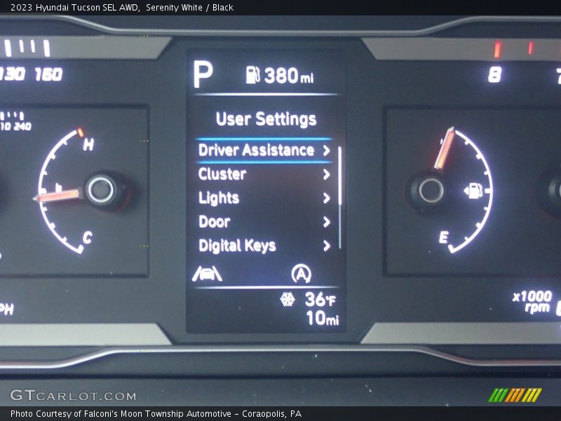  2023 Tucson SEL AWD SEL AWD Gauges