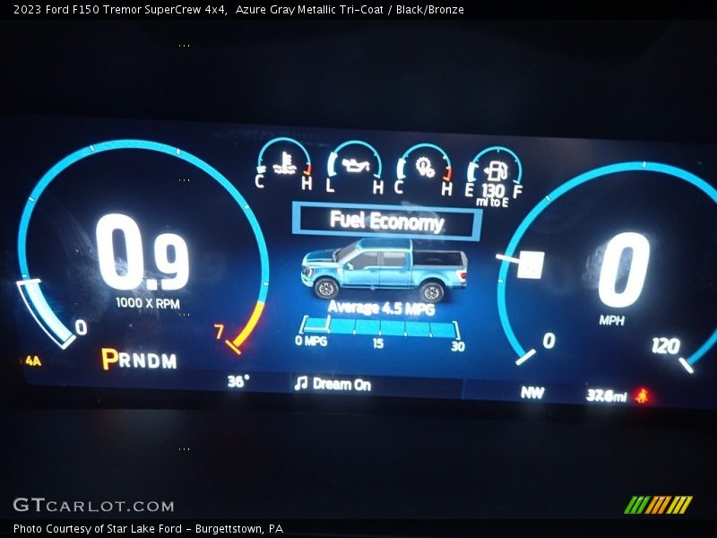  2023 F150 Tremor SuperCrew 4x4 Tremor SuperCrew 4x4 Gauges