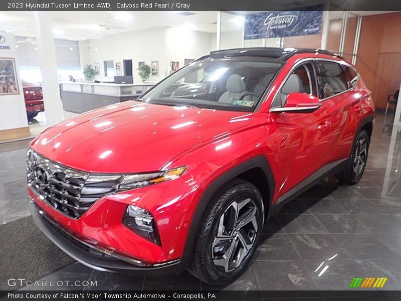  2023 Tucson Limited AWD Calypso Red Pearl