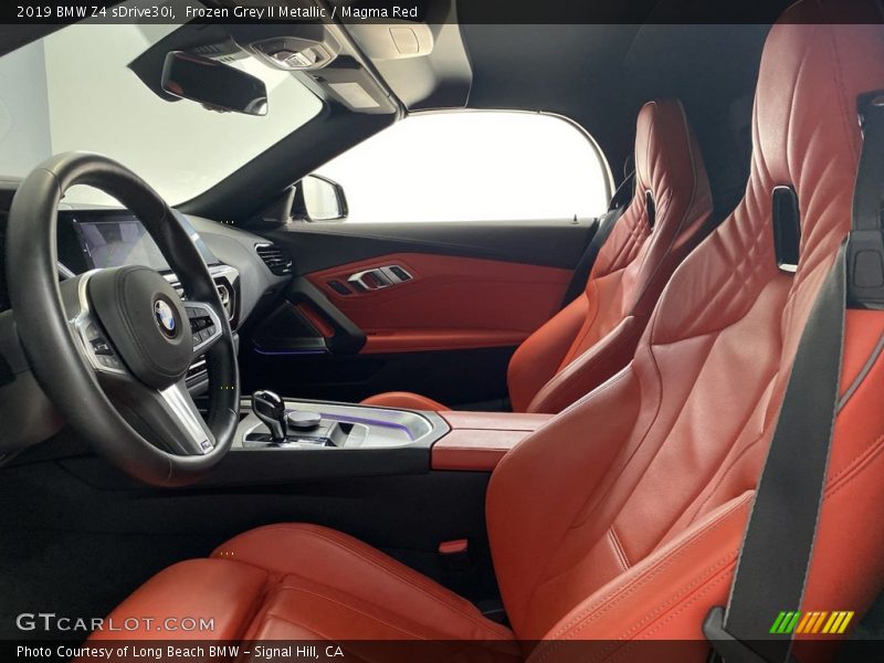 Front Seat of 2019 Z4 sDrive30i