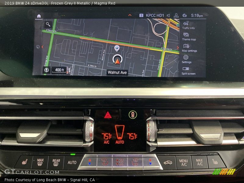 Navigation of 2019 Z4 sDrive30i