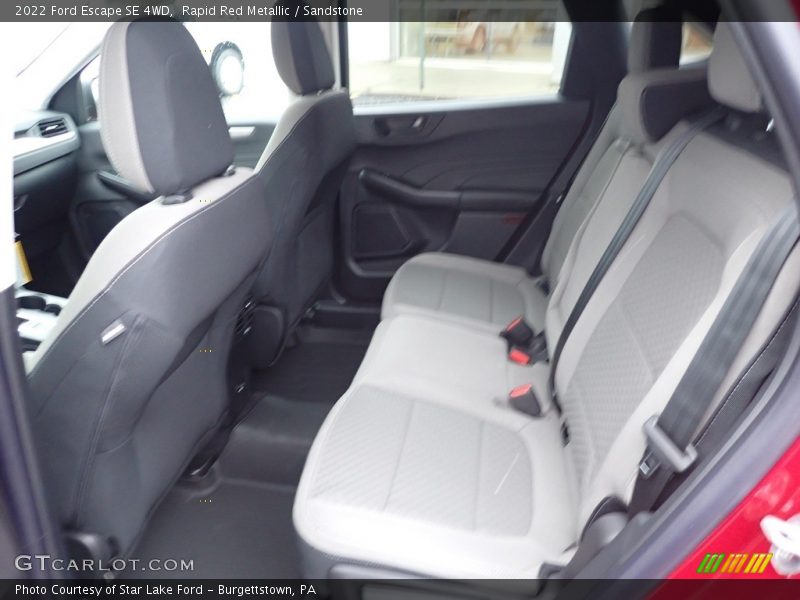 Rear Seat of 2022 Escape SE 4WD