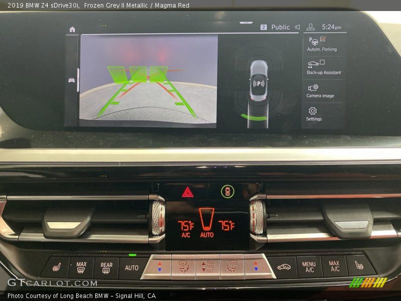 Controls of 2019 Z4 sDrive30i