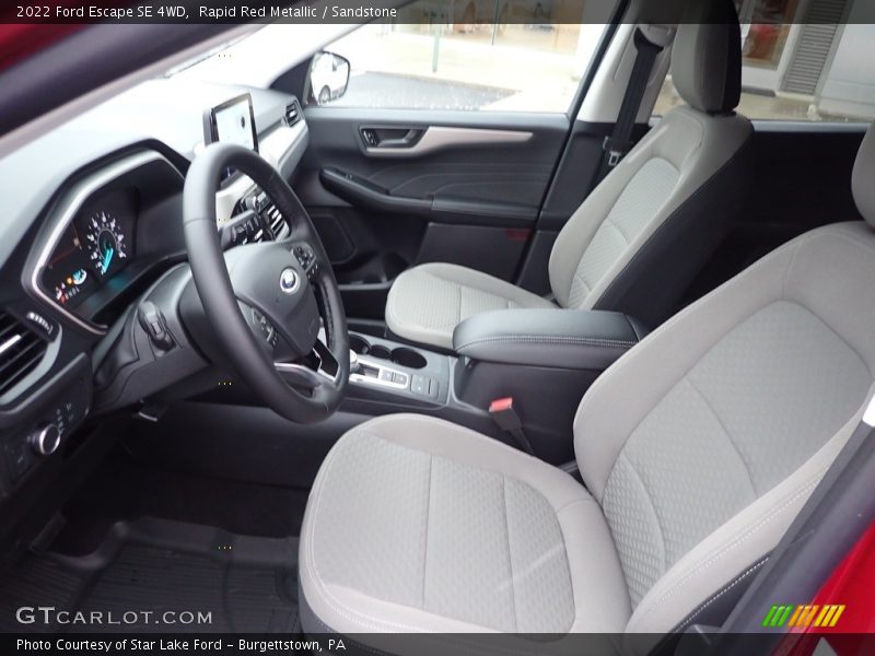 Front Seat of 2022 Escape SE 4WD