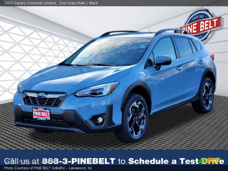 Cool Gray Khaki / Black 2023 Subaru Crosstrek Limited