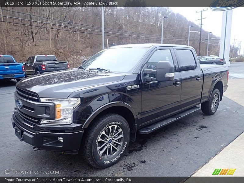 Agate Black / Black 2019 Ford F150 XLT Sport SuperCrew 4x4