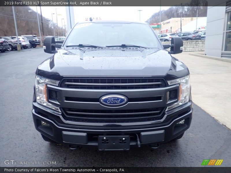 Agate Black / Black 2019 Ford F150 XLT Sport SuperCrew 4x4