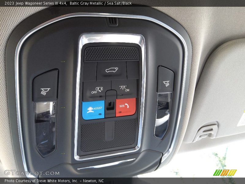 Controls of 2023 Wagoneer Series III 4x4