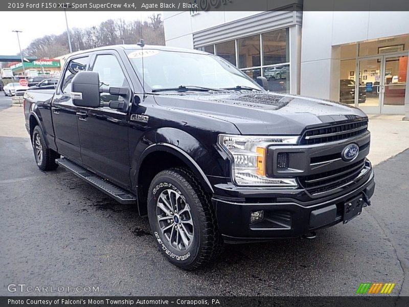Agate Black / Black 2019 Ford F150 XLT Sport SuperCrew 4x4