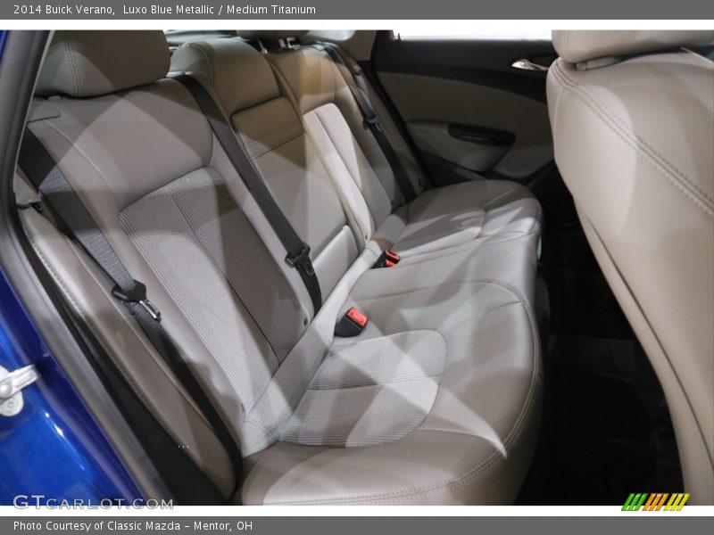 Luxo Blue Metallic / Medium Titanium 2014 Buick Verano