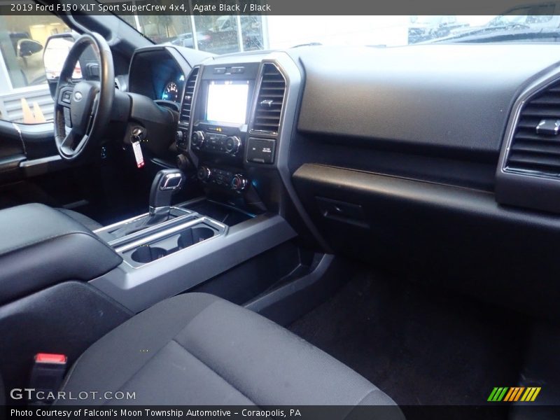Agate Black / Black 2019 Ford F150 XLT Sport SuperCrew 4x4