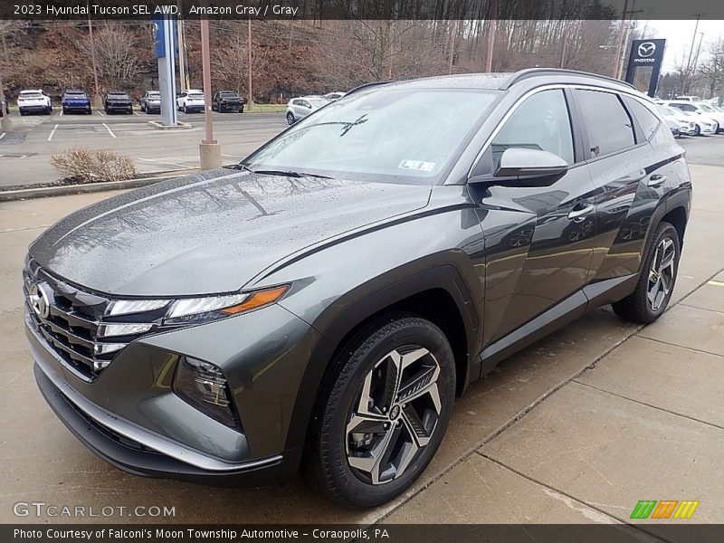 Front 3/4 View of 2023 Tucson SEL AWD