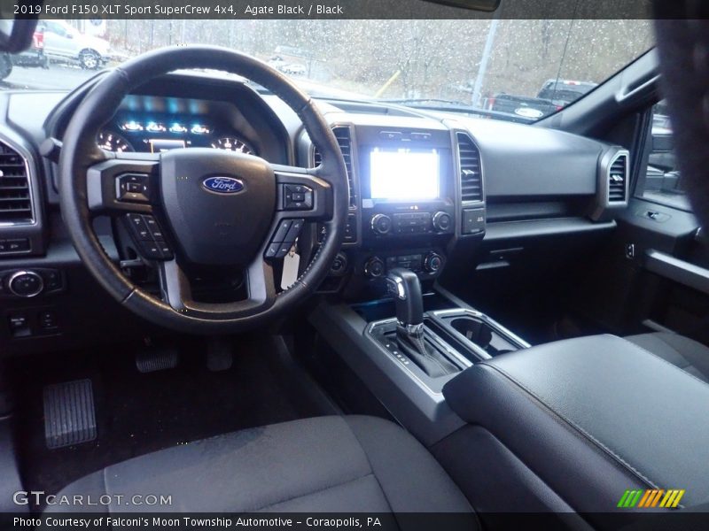 Agate Black / Black 2019 Ford F150 XLT Sport SuperCrew 4x4