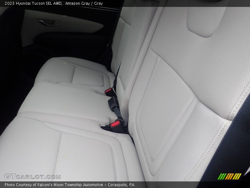 Rear Seat of 2023 Tucson SEL AWD