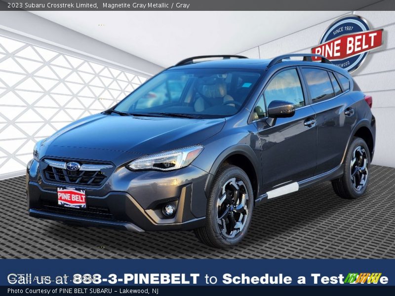 Magnetite Gray Metallic / Gray 2023 Subaru Crosstrek Limited