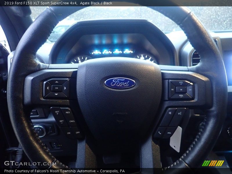 Agate Black / Black 2019 Ford F150 XLT Sport SuperCrew 4x4