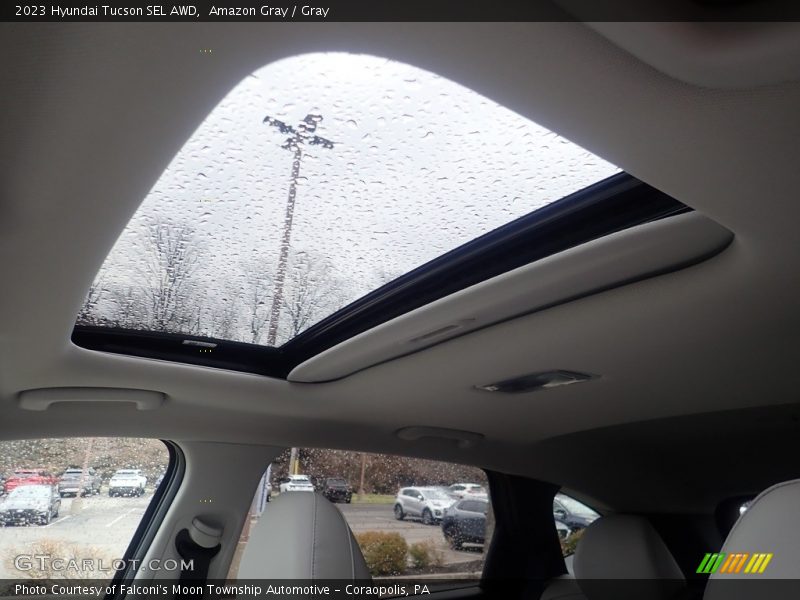 Sunroof of 2023 Tucson SEL AWD