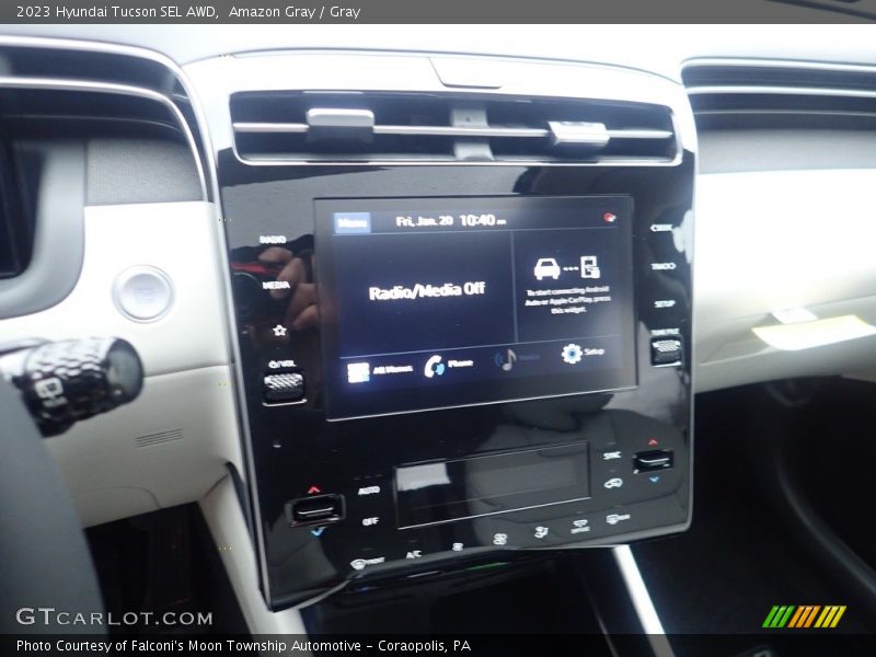 Controls of 2023 Tucson SEL AWD