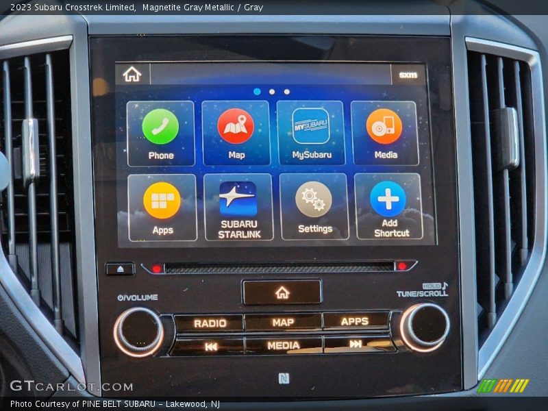 Controls of 2023 Crosstrek Limited