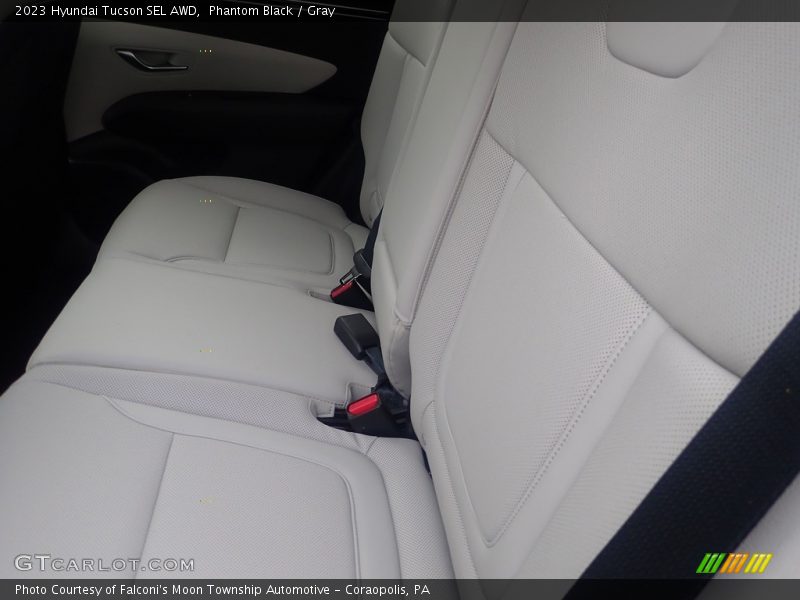 Rear Seat of 2023 Tucson SEL AWD