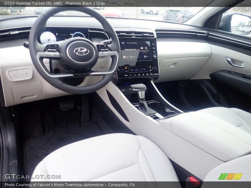  2023 Tucson SEL AWD Gray Interior