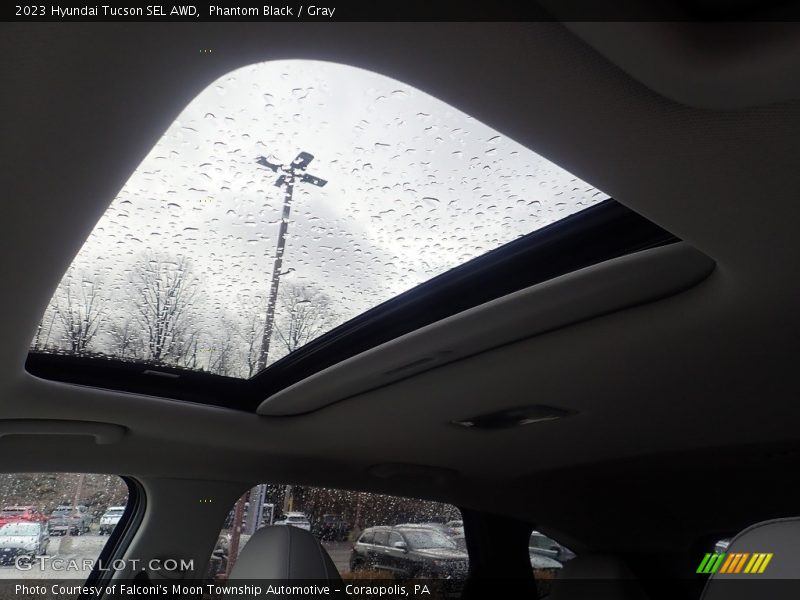 Sunroof of 2023 Tucson SEL AWD