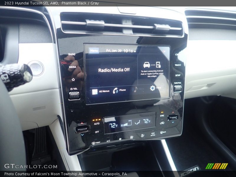 Controls of 2023 Tucson SEL AWD