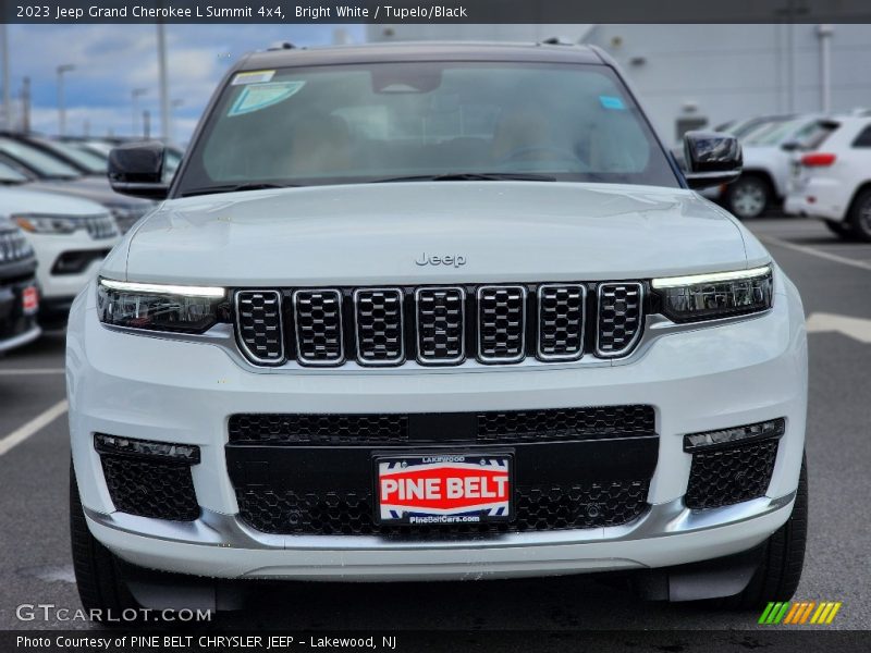 Bright White / Tupelo/Black 2023 Jeep Grand Cherokee L Summit 4x4