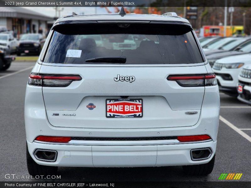 Bright White / Tupelo/Black 2023 Jeep Grand Cherokee L Summit 4x4