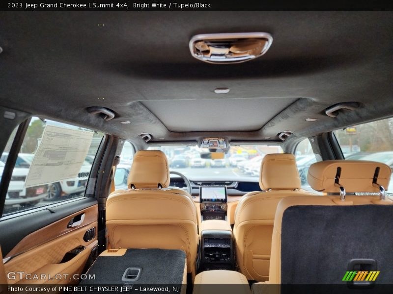 Rear Seat of 2023 Grand Cherokee L Summit 4x4