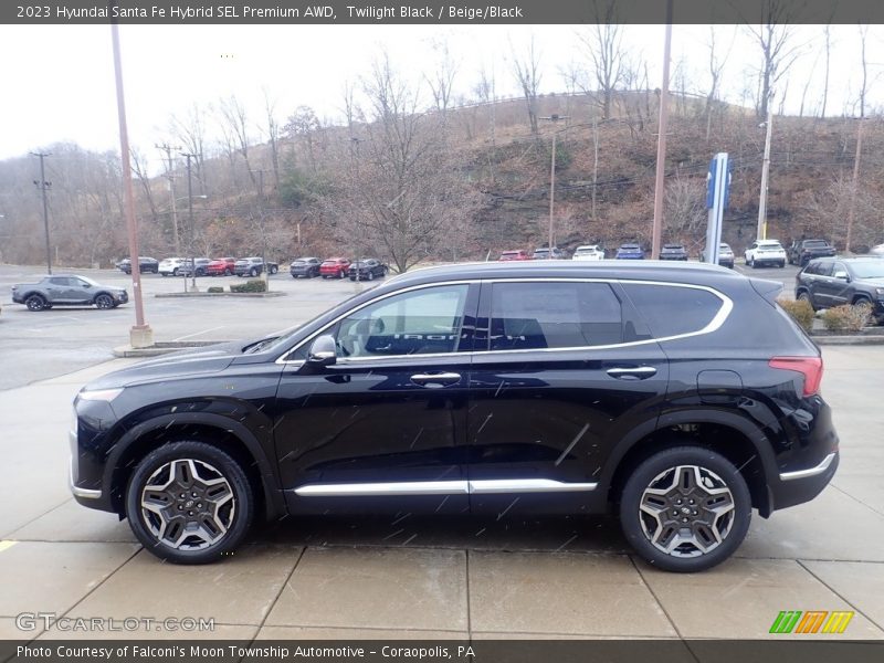  2023 Santa Fe Hybrid SEL Premium AWD Twilight Black
