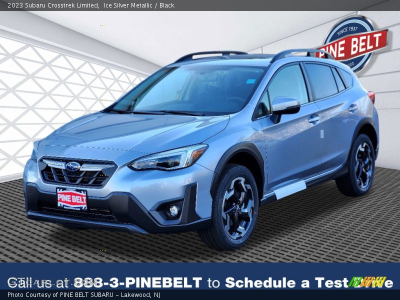 Ice Silver Metallic / Black 2023 Subaru Crosstrek Limited