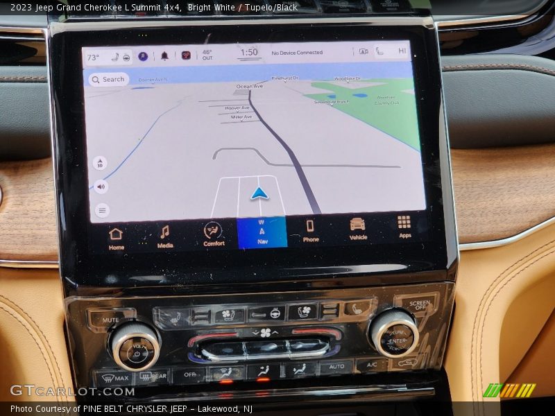 Controls of 2023 Grand Cherokee L Summit 4x4