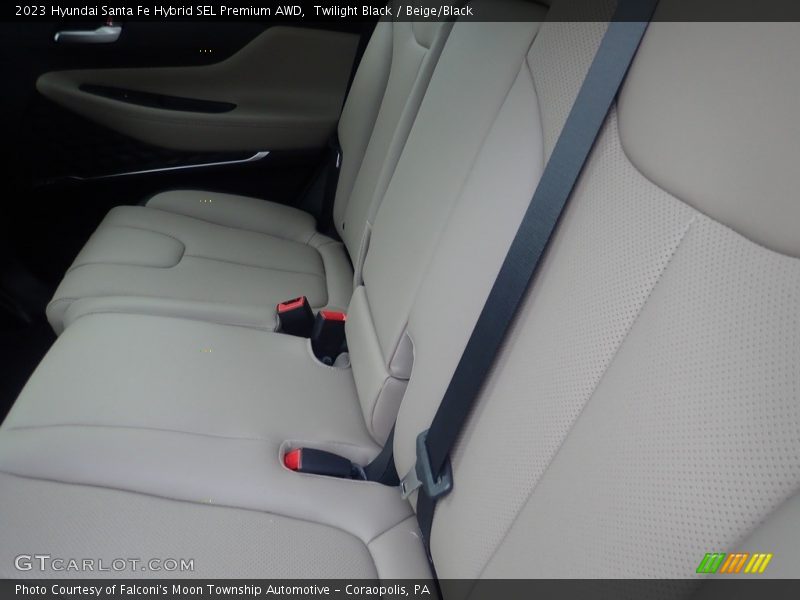 Rear Seat of 2023 Santa Fe Hybrid SEL Premium AWD